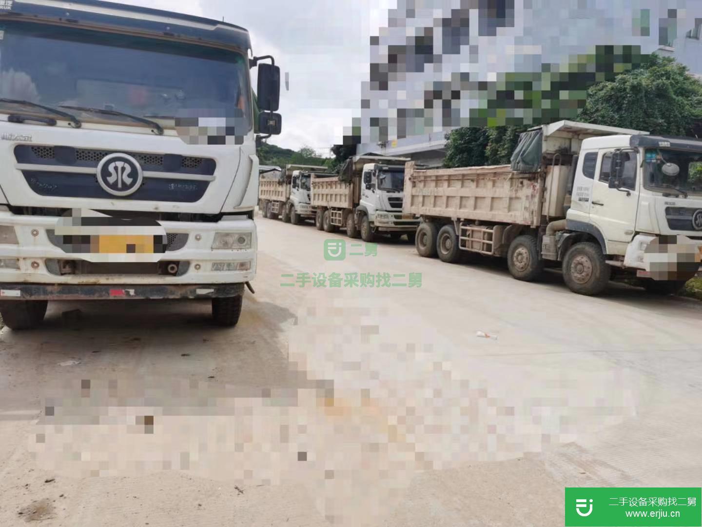 廣東出售二手重汽斯太爾380馬力自卸車