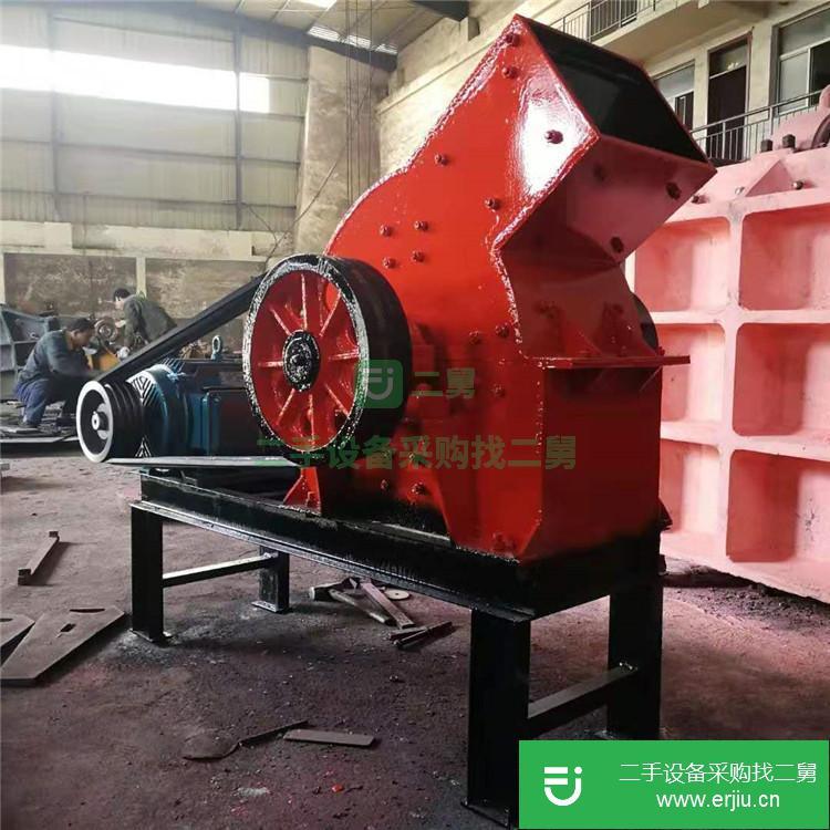 河南出售二手百匯混凝土錘式破碎機(jī)