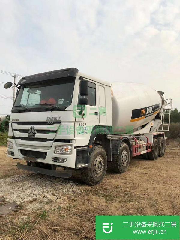 甘肅出售二手豪沃攪拌車,全手續,可提檔,可分期,可掛靠