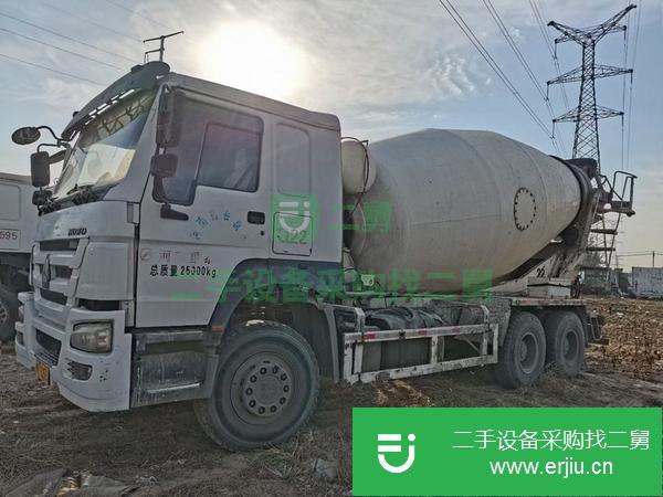 河南出售二手大14拉16方豪沃攪拌車