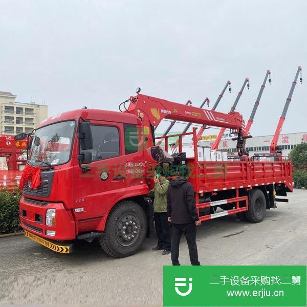 湖北出售二手5噸隨車吊