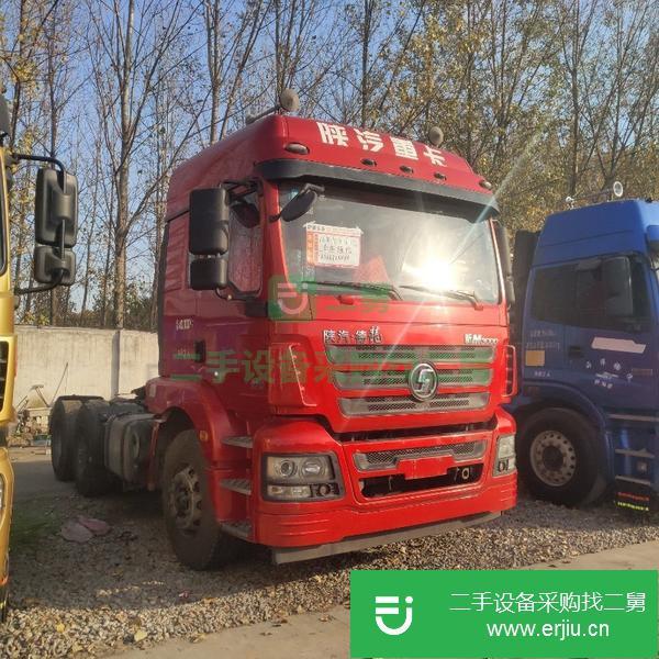 山東出售二手16年陜汽德龍新M3000375馬力國四牽引車