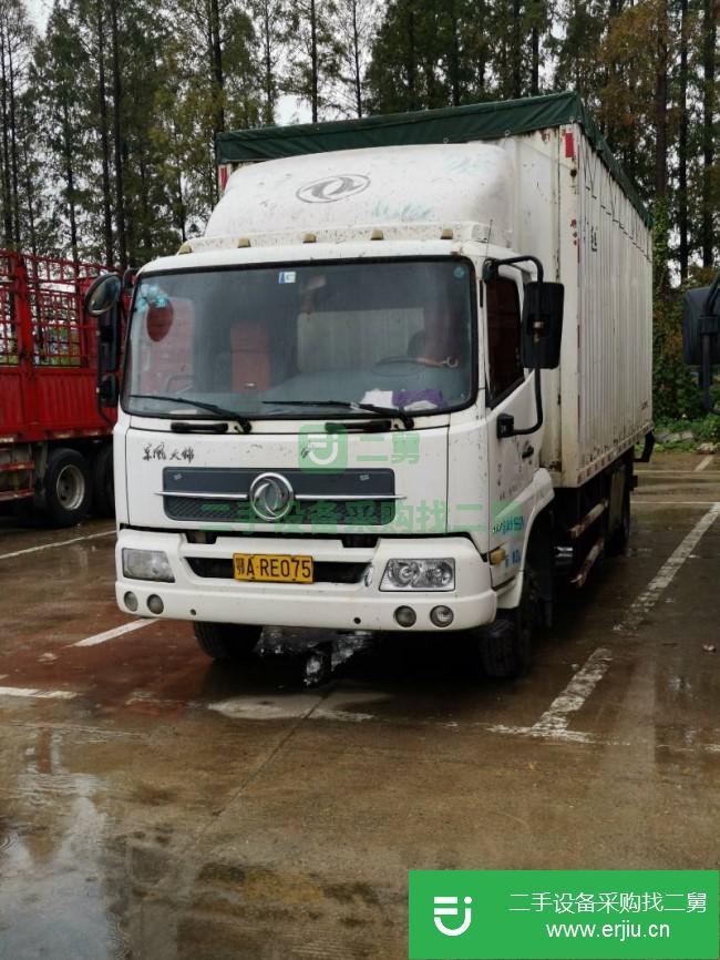 湖北出售二手東風6.8米廂式貨車