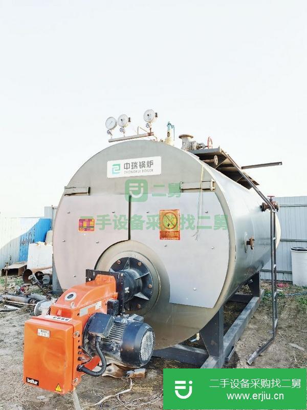 遼寧出售二手六噸燃?xì)庹羝仩t