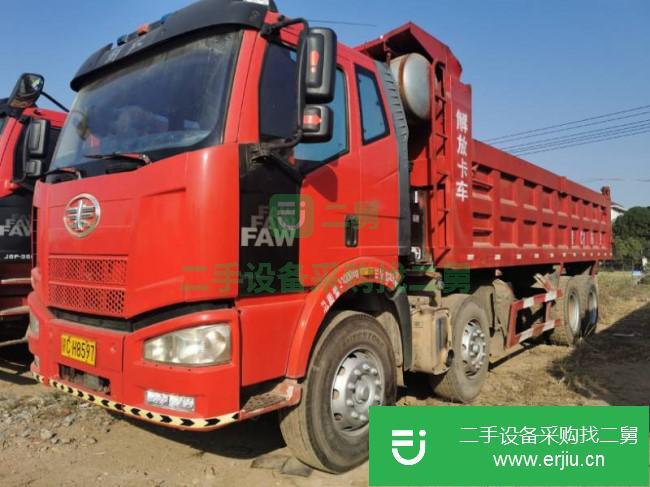 江西出售二手一汽解放自卸車