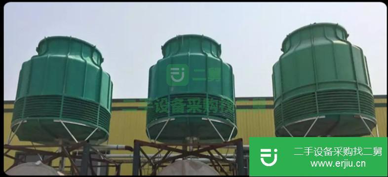 河北出售二手圓形低噪工業冷卻塔