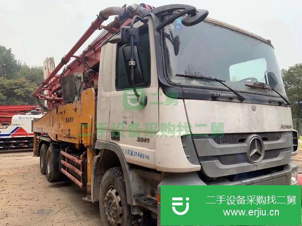 湖南出售二手奔馳46米泵車車況不錯手續齊全