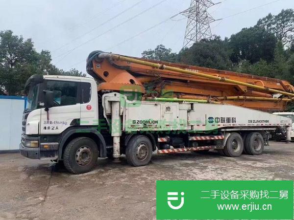 湖南出售二手中聯56米泵車手續齊全包過戶提檔