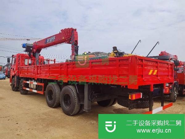 湖北出售二手8噸單橋隨車吊可分期
