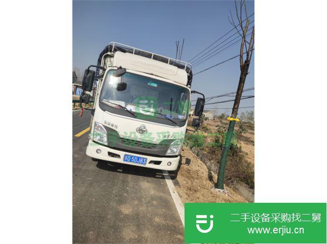 江蘇出售二手東風柳汽4.2米單排倉柵式載貨車
