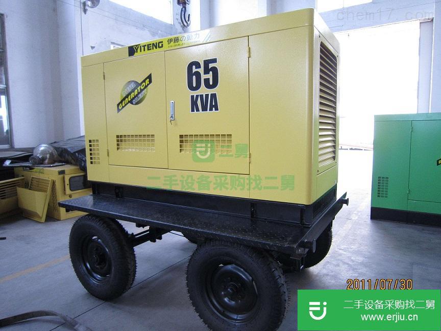 上海出售二手YT2-65KVA伊藤動力柴油發電機50kw