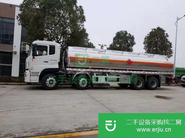 江西出售二手天龍前四后八鋁合金油罐車