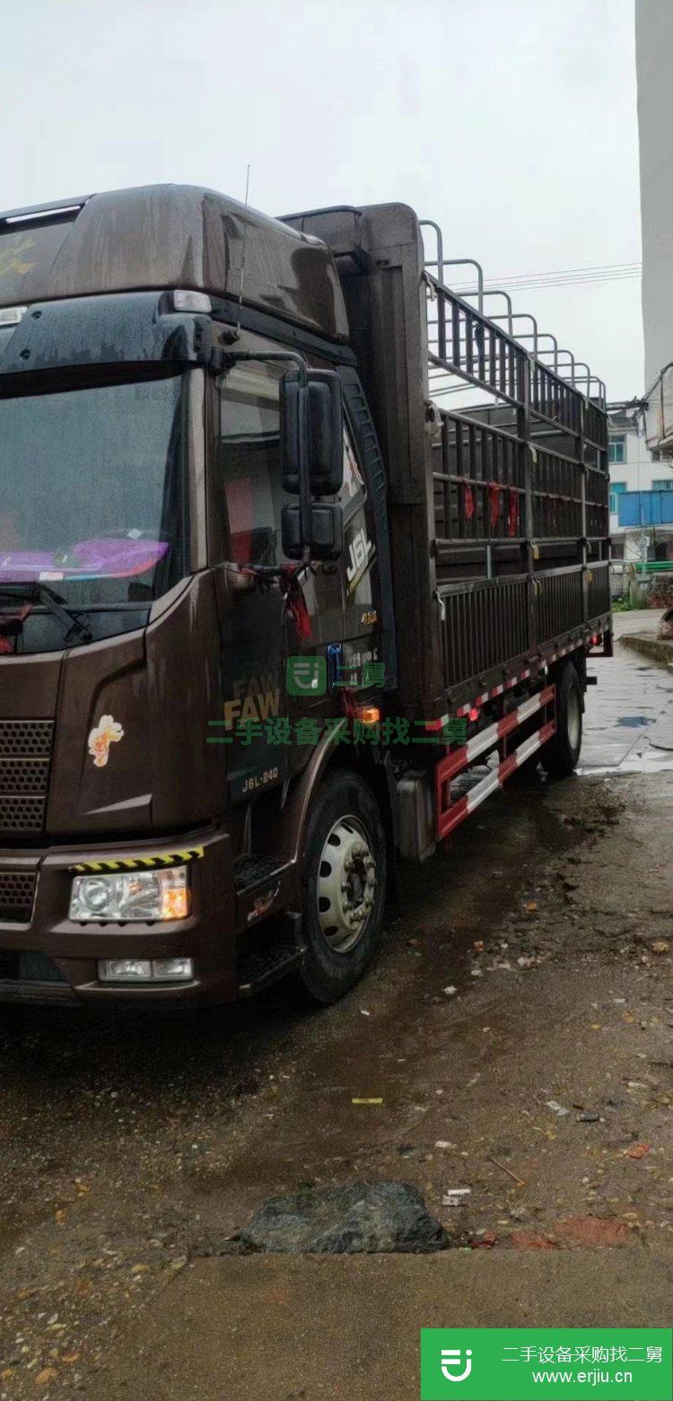 江西出售二手解放J6L倉柵式載貨車