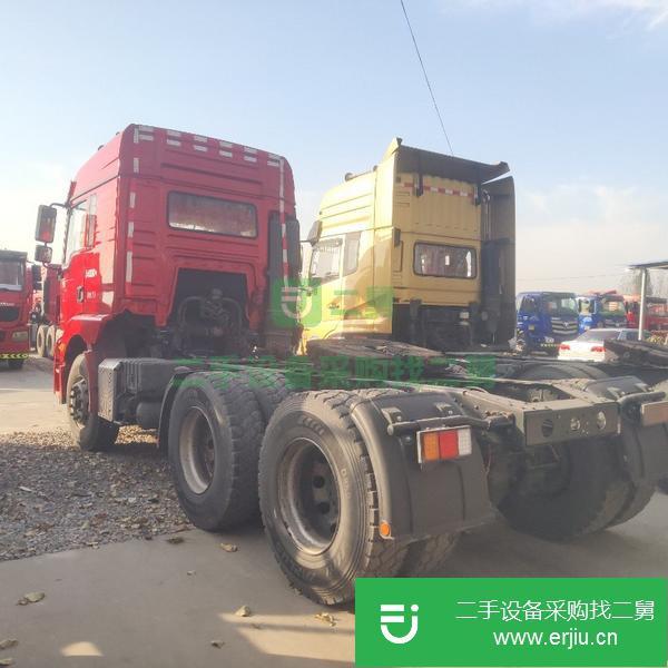 山東出售二手16年陜汽德龍新M3000375馬力國四牽引車