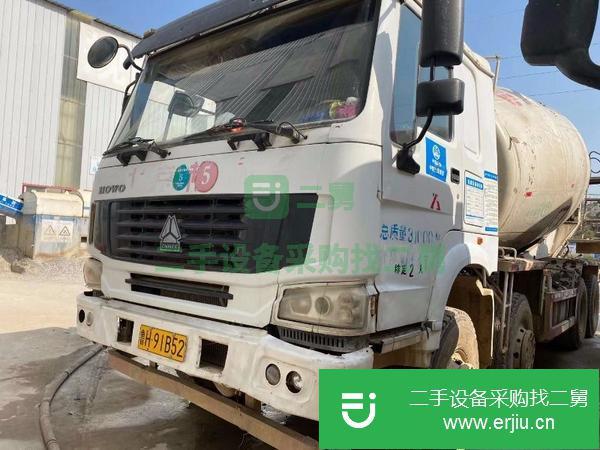 黑龍江出售二手豪沃亞特大18方攪拌車可提檔