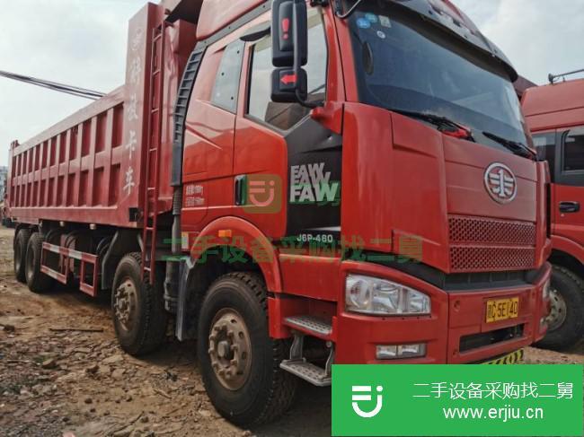 江西出售二手一汽解放前四后八自卸車