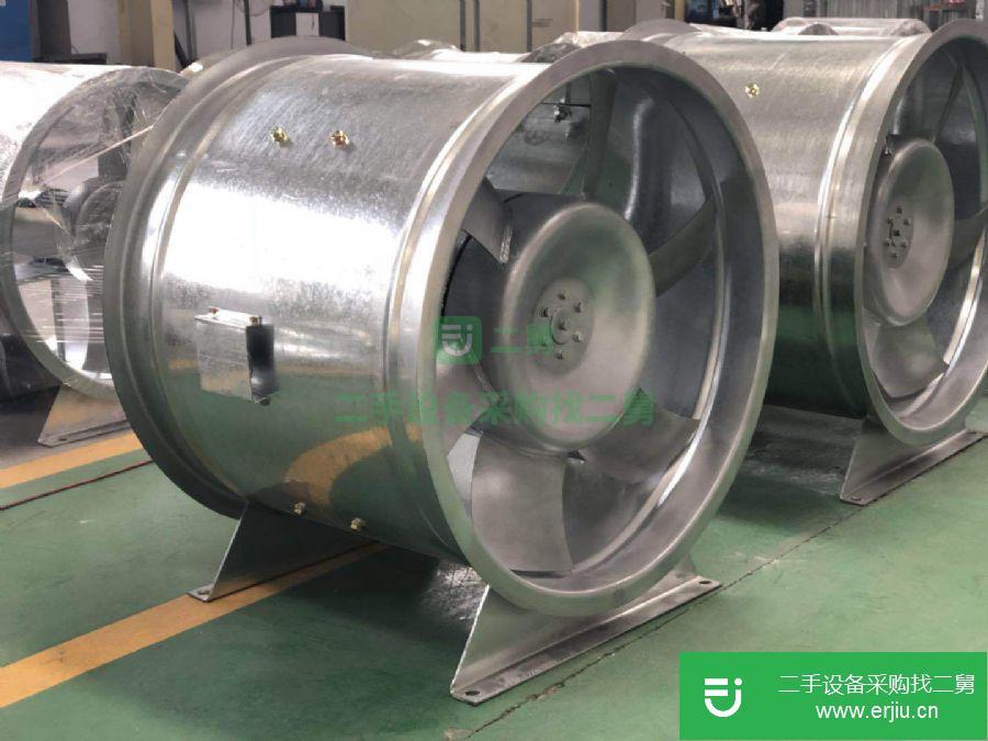 山東出售二手HTF軸流式消防高溫排煙風機