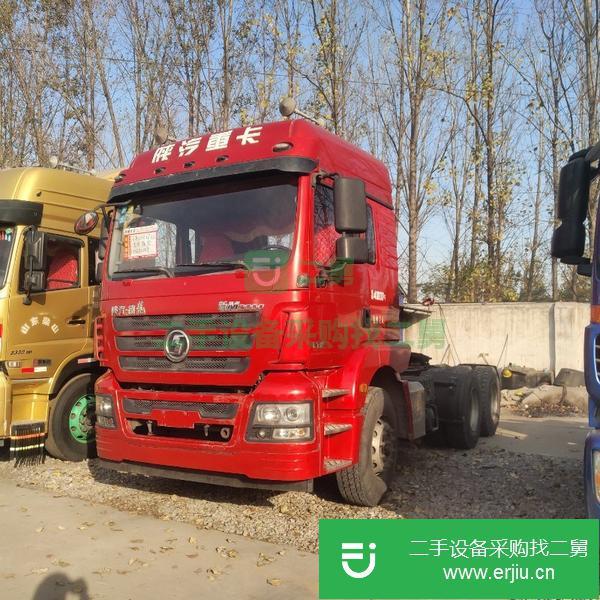 山東出售二手16年陜汽德龍新M3000375馬力國四牽引車