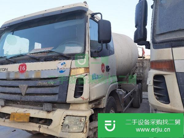 山東出售二手12年國三歐曼攪拌罐車