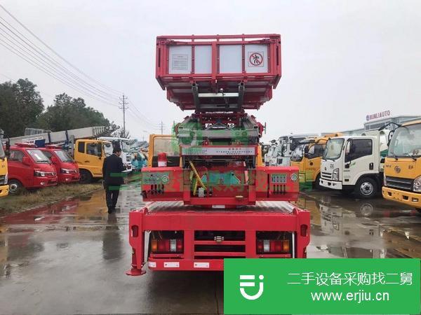 河北出售二手江鈴國五32米云梯車搬家車高空作業(yè)車