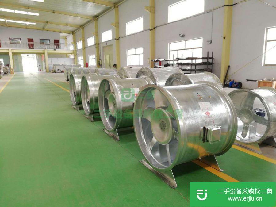 山東出售二手HTF軸流式消防高溫排煙風機