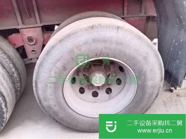 山東出售二手11米自卸半掛車