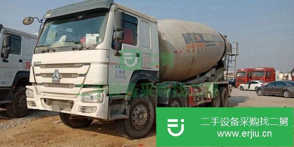 安微出售二手16年國四豪沃22方攪拌罐車