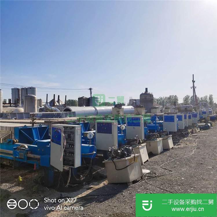 山東出售二手150平方景津壓濾機