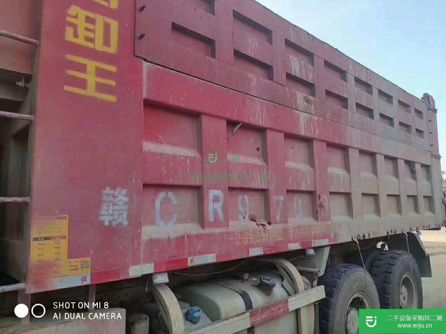 江西出售二手解放J6P自卸車