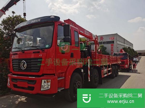 浙江出售二手前四后八14噸長興隨車吊全國可分期