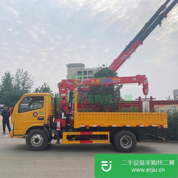 湖北出售二手藍牌程力8噸隨車吊