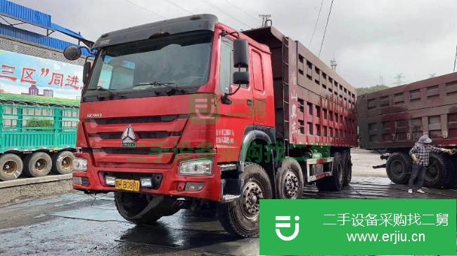 河北出售二手中國重汽前四后八自卸車