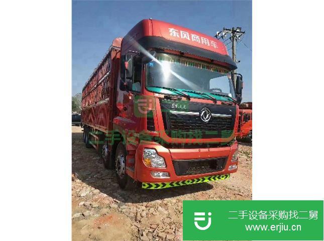 江西出售二手東風(fēng)天龍前四后八高欄貨車
