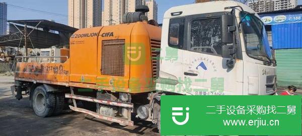 廣東出售二手中聯100-14車載泵機況很好