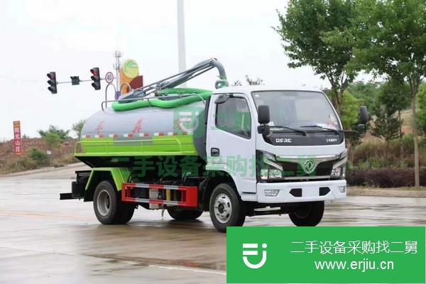 湖北出售二手東風福瑞卡5方吸糞車