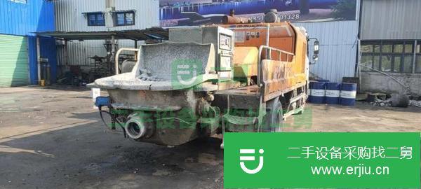 河南出售二手中聯(lián)100-14車載泵機(jī)況完美