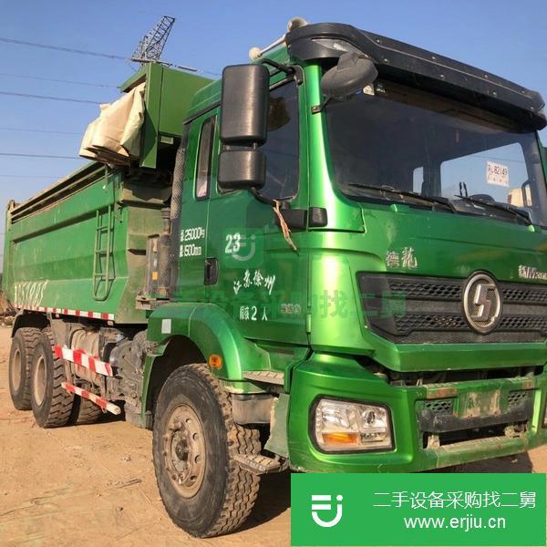 黑龍江出售二手后八輪德龍國五5米6自卸車手續齊全可按揭