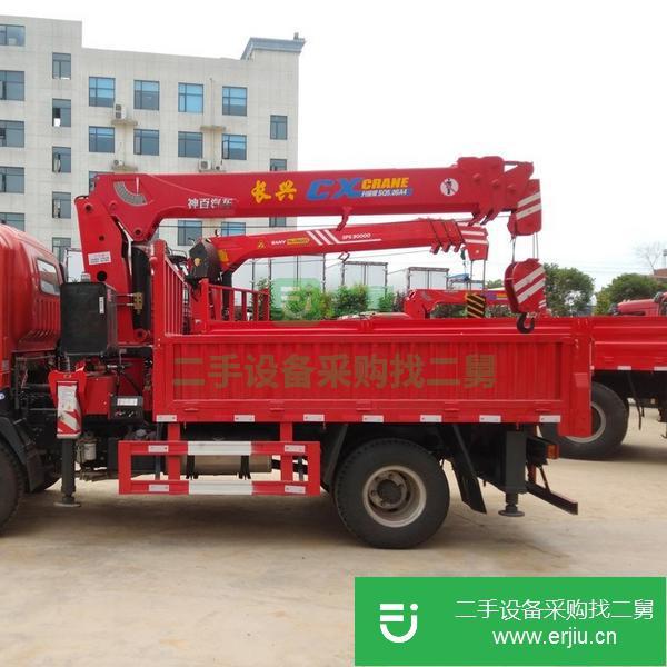 湖北出售二手大運5噸隨車吊