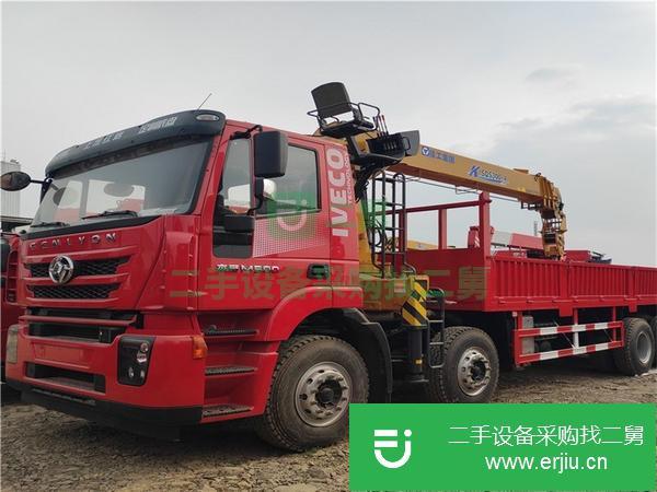 河北出售二手徐工前四后八16噸130馬力隨車吊