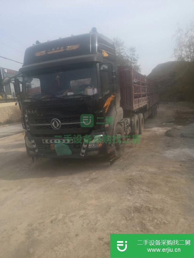 甘肅出售二手東風(fēng)天龍375馬力半掛車
