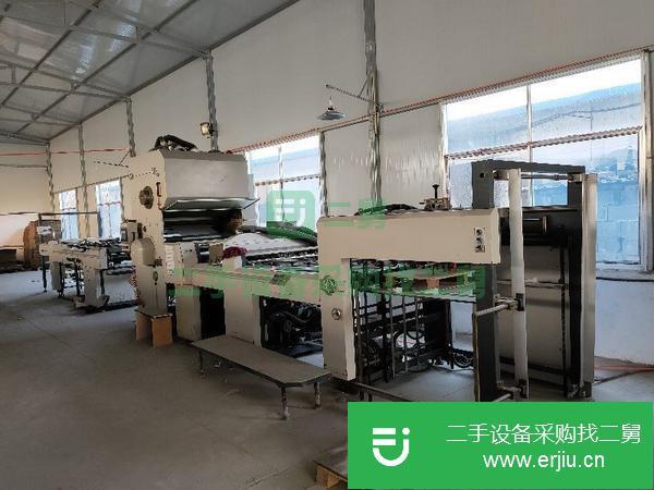 山東出售二手華威全自動覆膜機