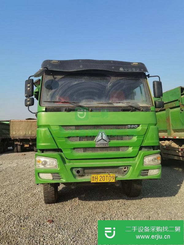 河北出售二手豪沃自卸車 濰柴430馬力，可分期可提檔