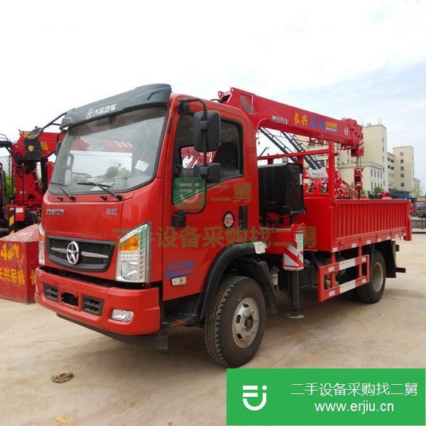 湖北出售二手大運5噸隨車吊