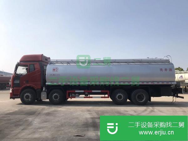 吉林出售二手解放前四后六普貨供液運輸車