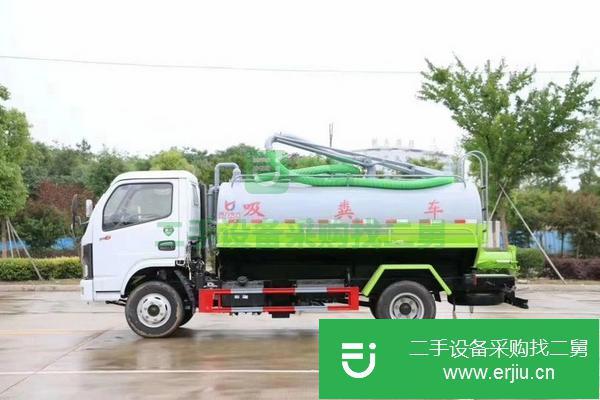 湖北出售二手東風福瑞卡5方吸糞車