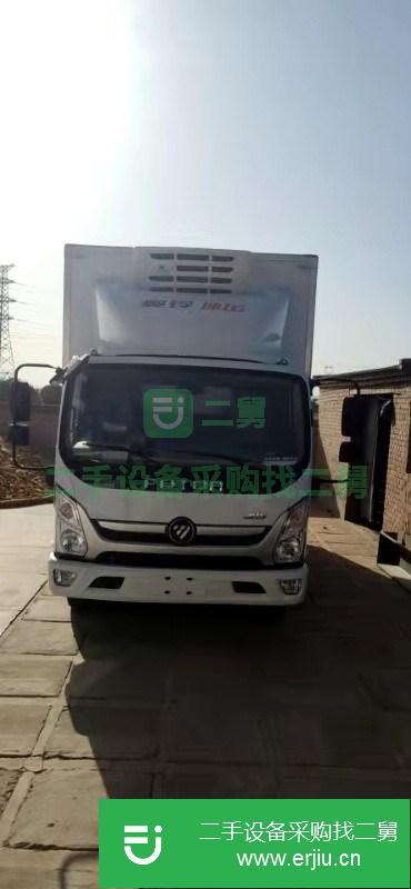 湖北出售二手福田奧鈴148馬力冷藏車