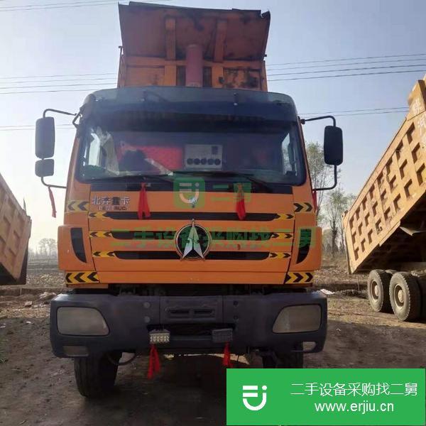 山西出售二手15年北奔340馬力國三自卸車