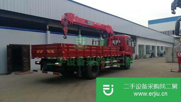 河北出售二手東風(fēng)8噸隨車吊玉柴180馬力發(fā)動(dòng)機(jī)