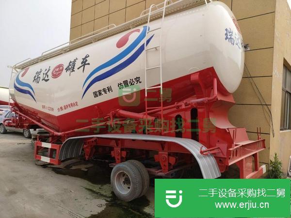 甘肅出售二手超輕水泥罐半掛車