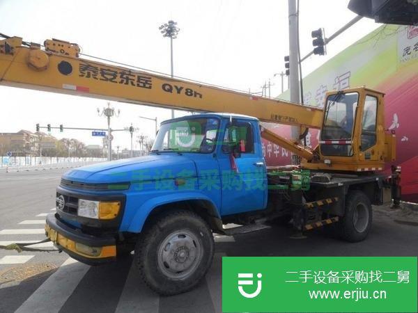 北京出售二手東岳大八噸汽車吊
